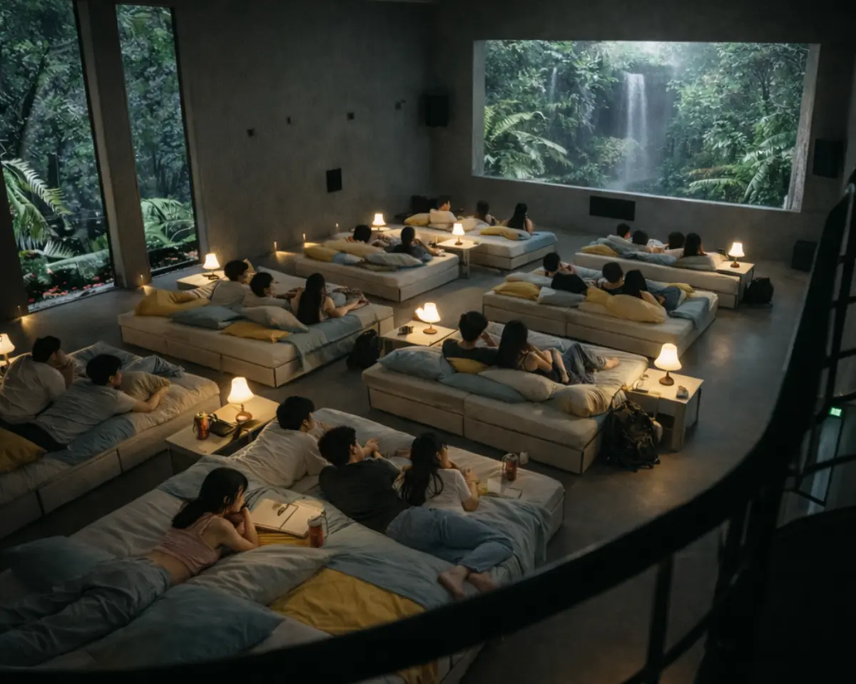 성수 한복판의 90분 멍잠 <일룸 더 모션 클럽>