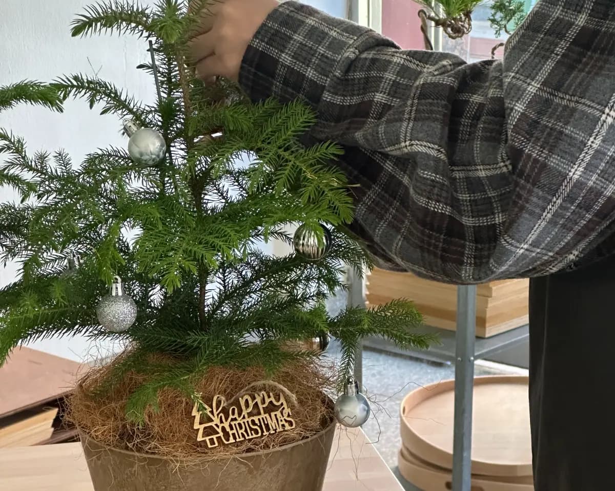 반짝이는 연말, 나만의 트리를 만들어요