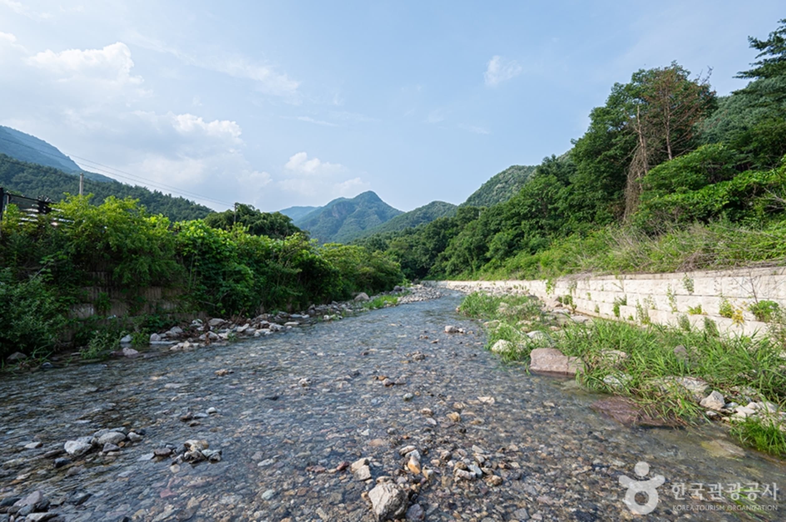 지장산계곡