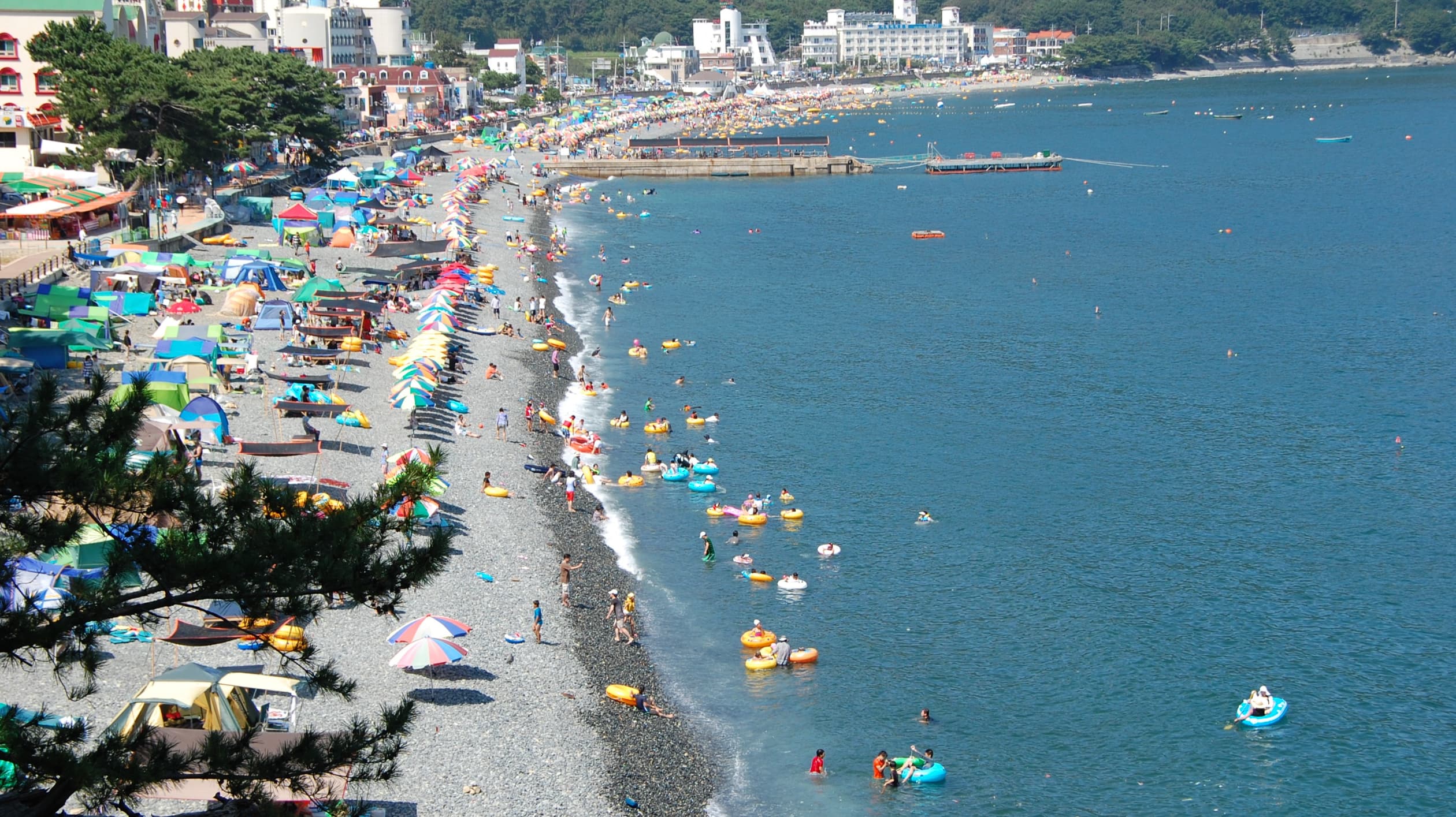 학동흑진주몽돌해변