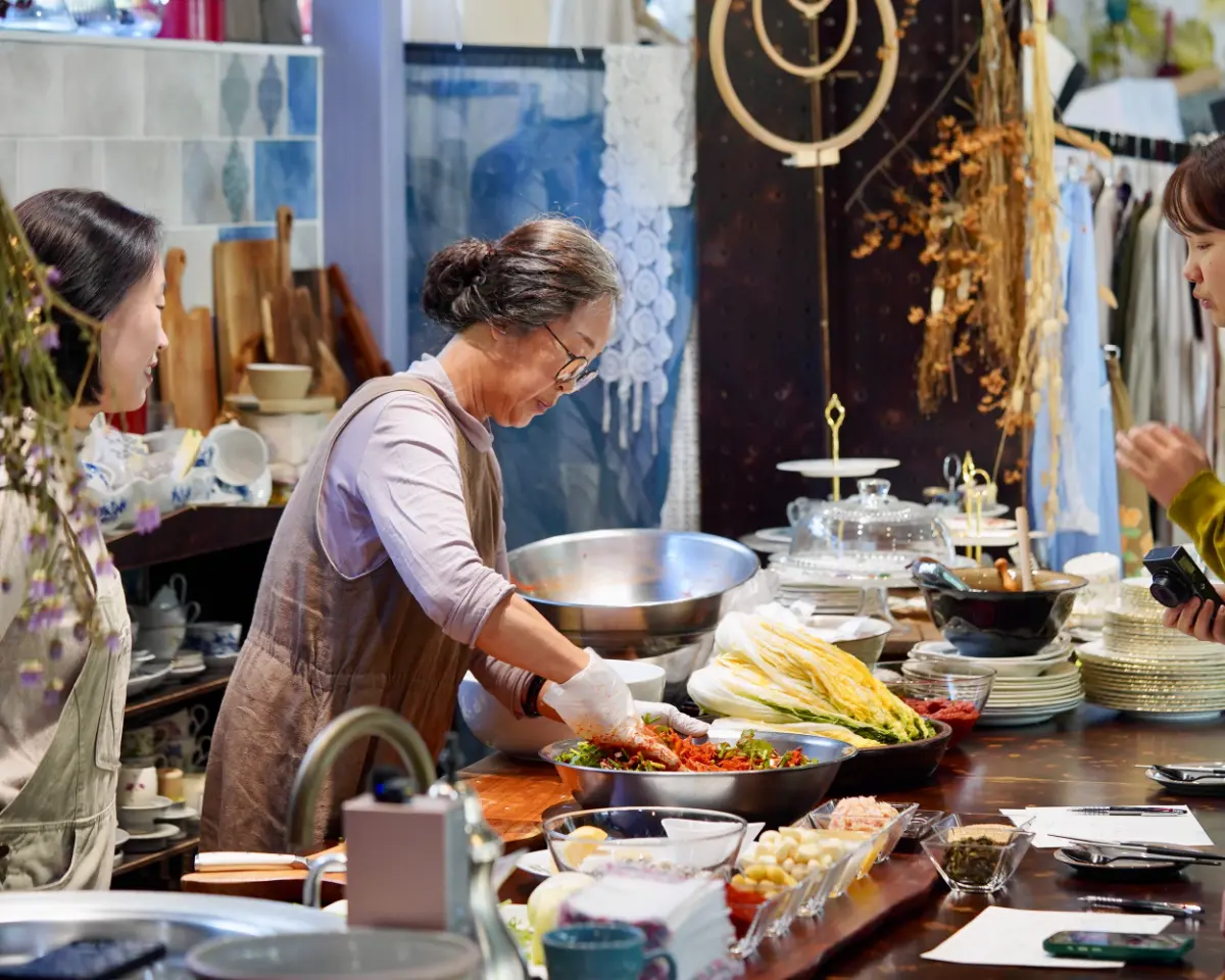 몸만 와서 즐겨요, 보라시골 김장 체험