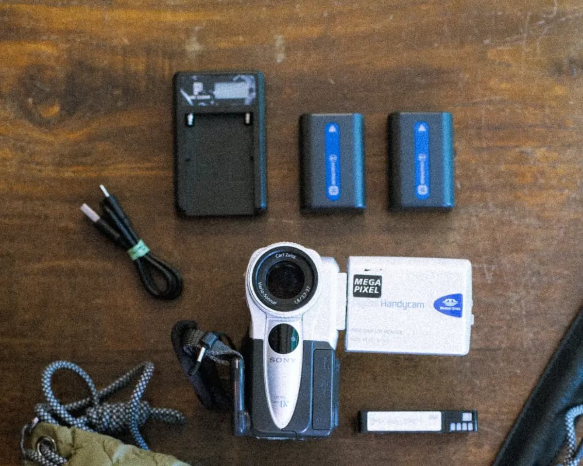 우리의 지금, 아날로그 캠코더에 담아봐요