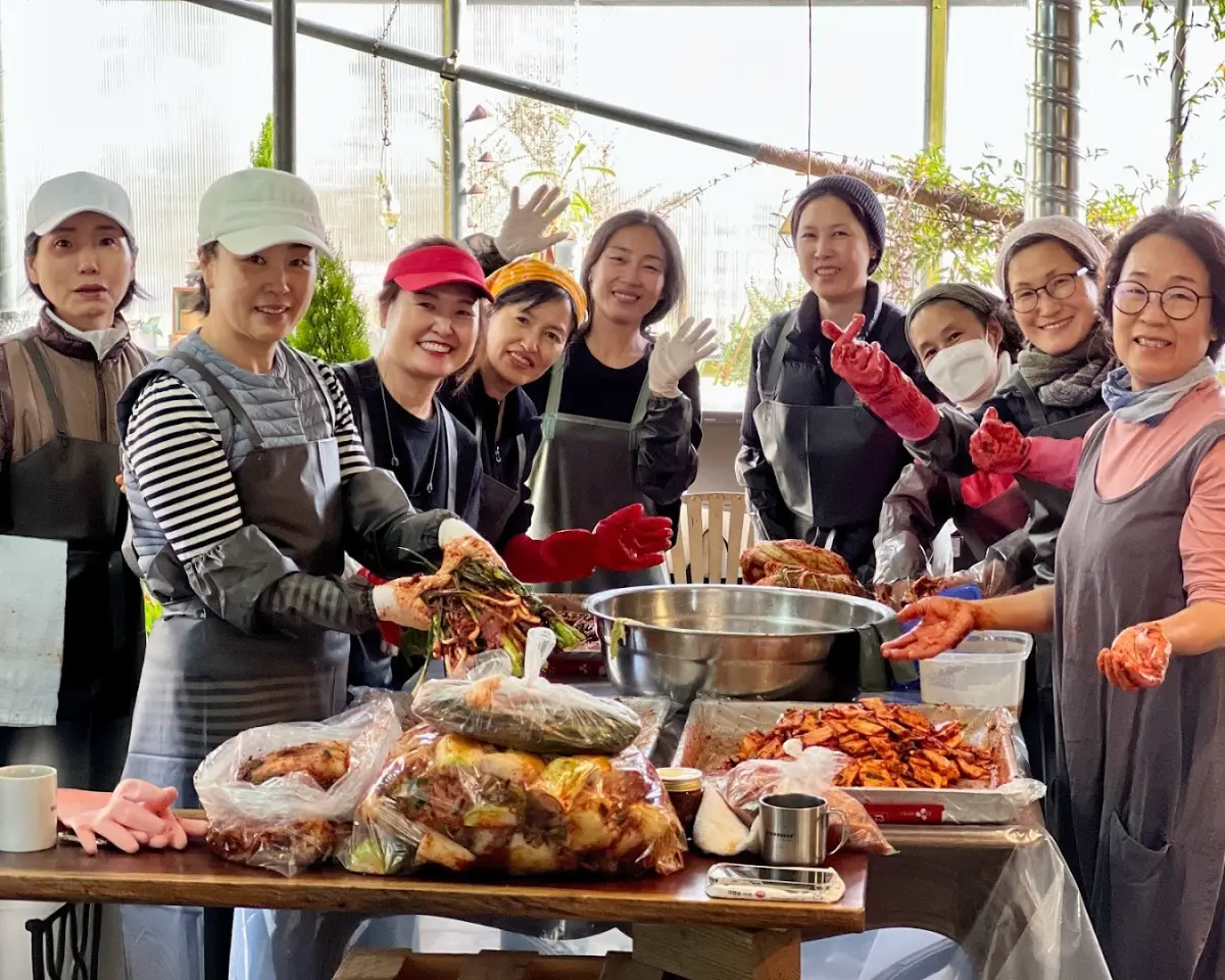 몸만 와서 즐겨요, 보라시골 김장 체험